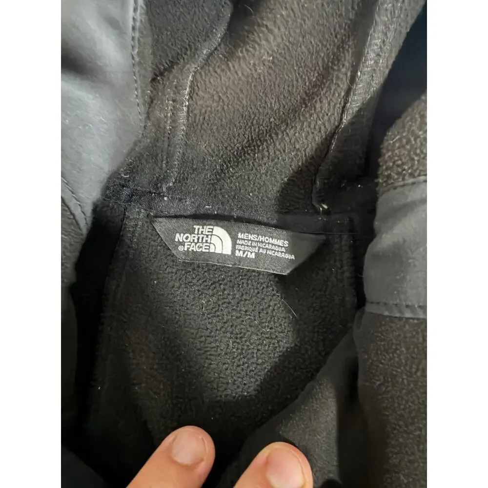 The North Face Apex Bionic Softshell Jacket Mens Medium Black Hooded Windwall